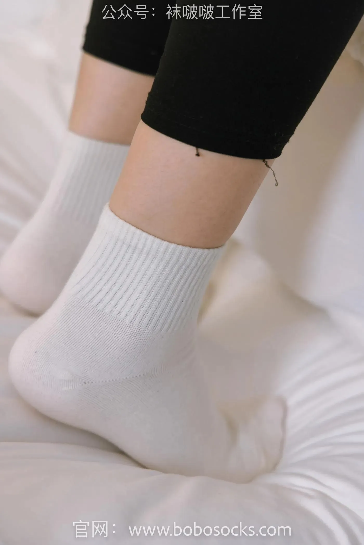 [BoBoSocks袜啵啵]NO.122 小淳-高跟长靴、白棉袜 [149P]插图